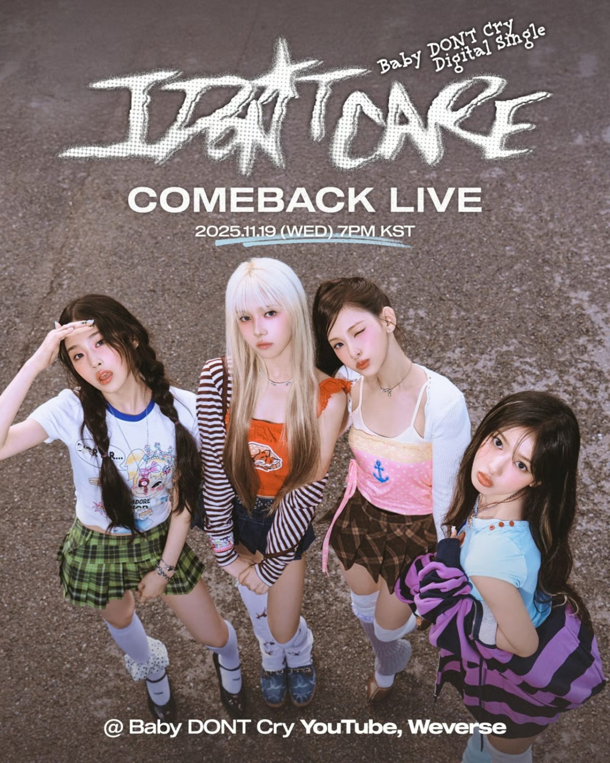 P NATIONの新人ガールズグループBaby DONT Cry、19日にカムバック記念